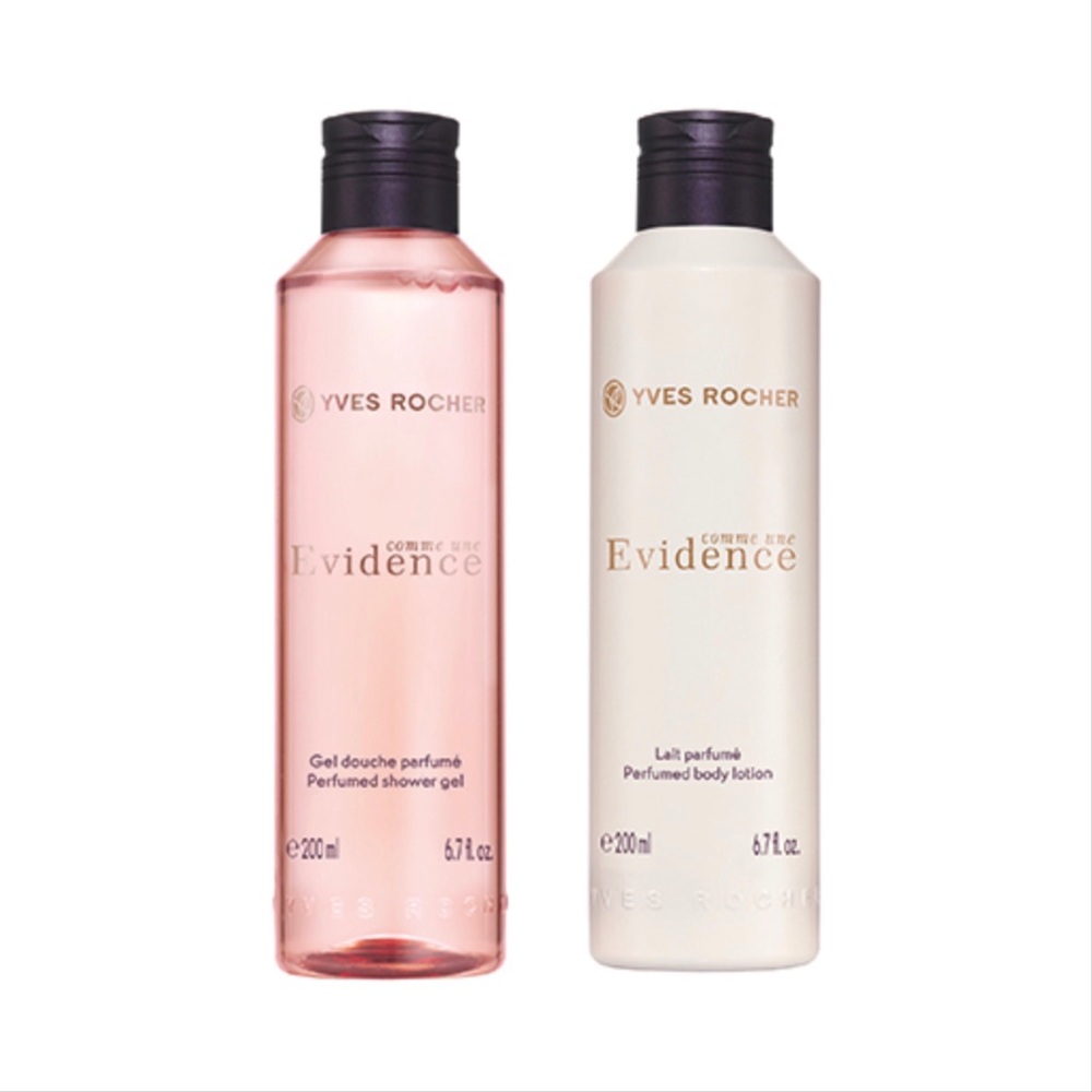 Comme Une Evidence Perfumed Body Lotion Shower Gel
